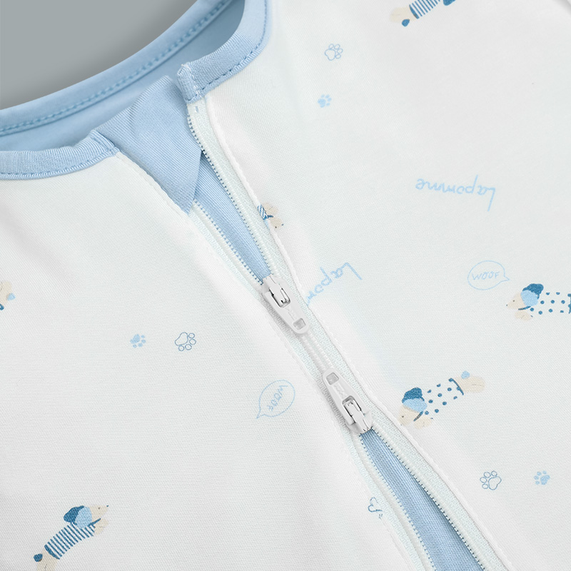 Nhộng chũn có khóa ngôi nhà của cún con La Pomme 1 - 3 tháng màu hồng - trắng 18