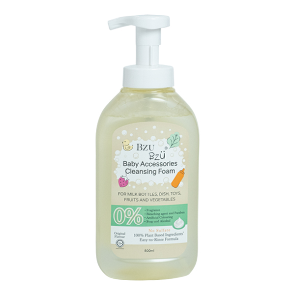 Chai nước rửa bình sữa BZU BZU