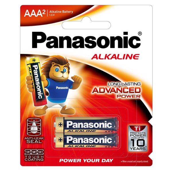 Pin AAA 2 viên Alkaline Panasonic LR03T - AVAKids.com