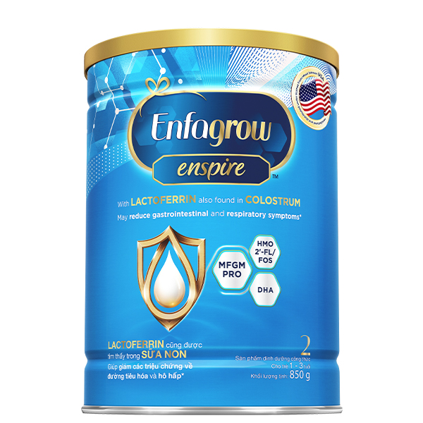Sữa bột Enfagrow Enspire số 2 850g (1-3 tuổi) chính hãng - AVAKids.com