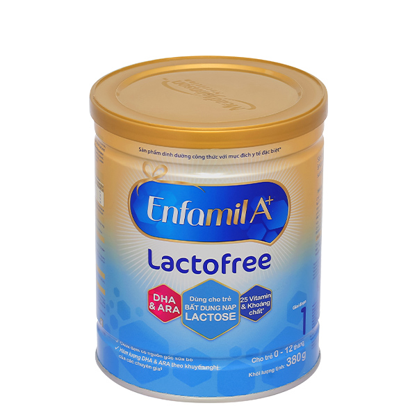 Sữa bột Enfamil A+ Lactofree