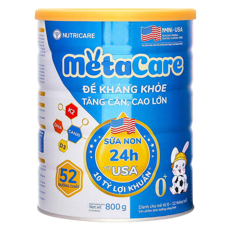Sữa bột MetaCare Eco 0+ (sữa non) 800g (0 - 12 tháng) 2