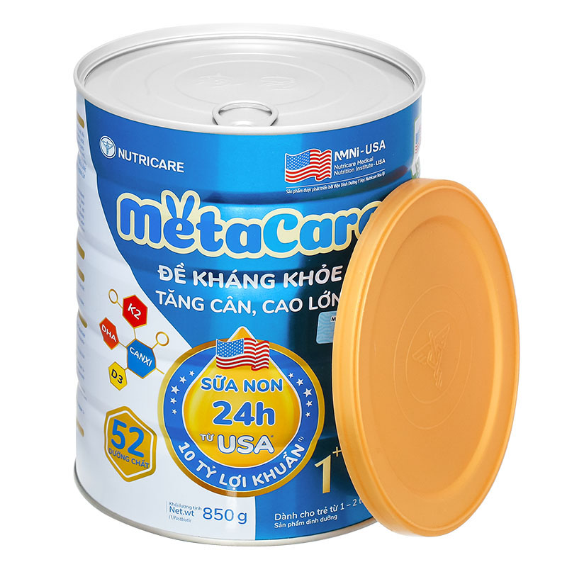 Sữa bột MetaCare Eco 1+ (sữa non) 850g (1 - 2 tuổi) 6