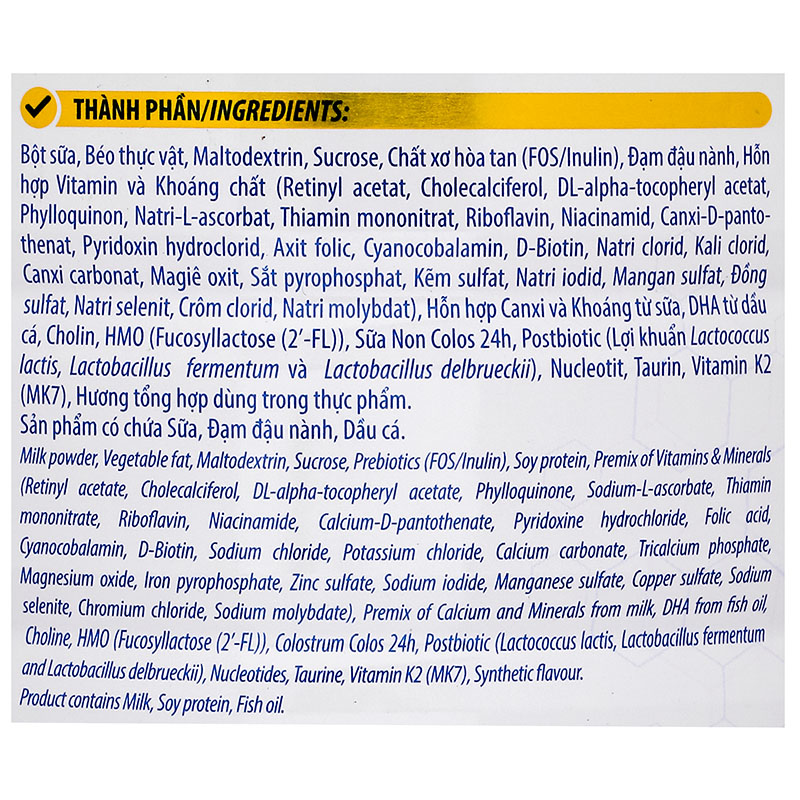 Sữa bột MetaCare Opti 1+ (sữa non) 850g (1 - 2 tuổi) 8