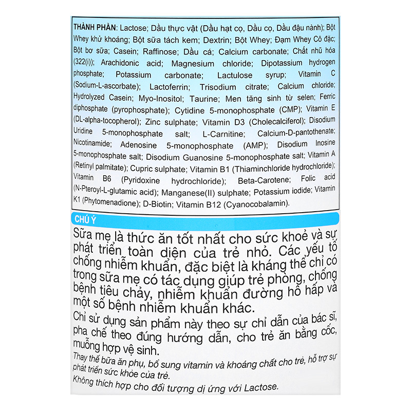 Sữa bột Morinaga Hagukumi số 1 320g (0 - 6 tháng) (mẫu mới) 6