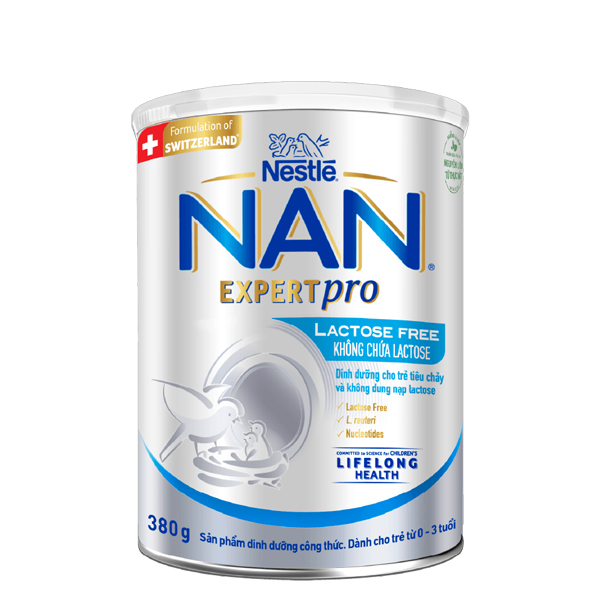 Sữa NAN Expert Pro Lactose Free 380g (0–36 tháng) - AVAKids.com