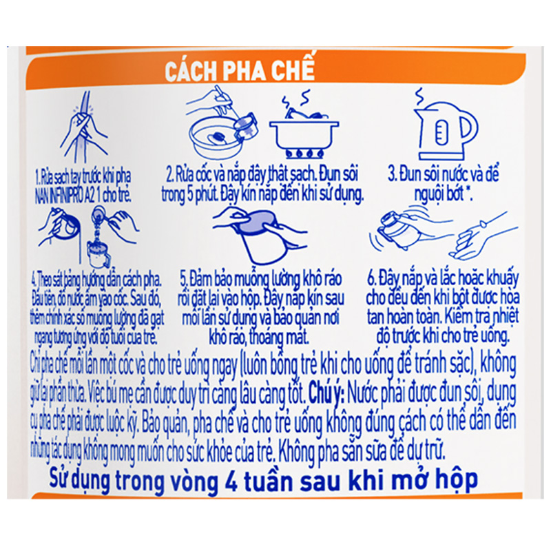 Sữa bột NAN InfiniPro A2 6HMO số 1 (đạm quý A2) 400g (0 - 12 tháng) - Giao bao bì ngẫu nhiên 29