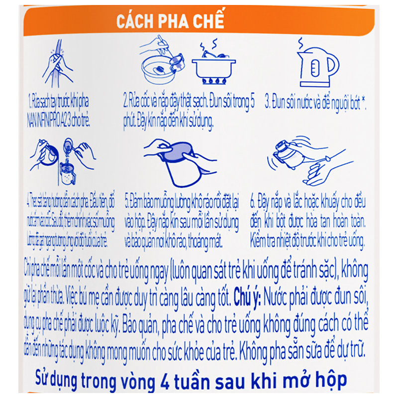 Combo 2 sữa bột NAN InfiniPro A2 6HMO số 3 (đạm quý A2) 800g (2 - 6 tuổi) 17