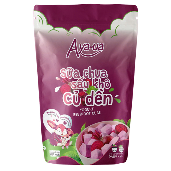 Sữa chua khô sấy thăng hoa vị củ dền Aya-ua