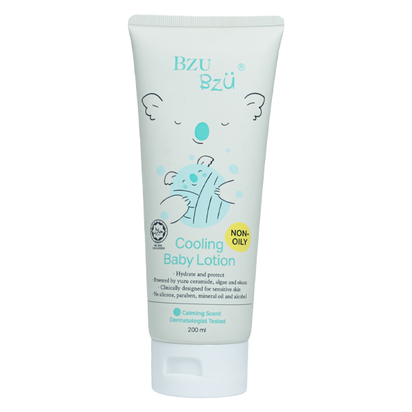 Sữa dưỡng thể làm mát da cho bé BZU BZU 200 ml