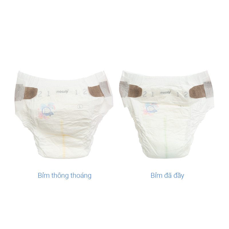 Tã dán Moony Dịu nhẹ size M 46 miếng (6 - 11 kg) - Giao bao bì ngẫu nhiên 27