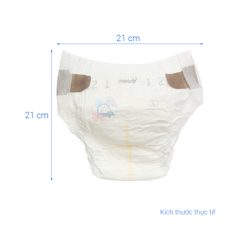 Tã dán Moony Dịu nhẹ size M 46 miếng (6 - 11 kg) - Giao bao bì ngẫu nhiên 22
