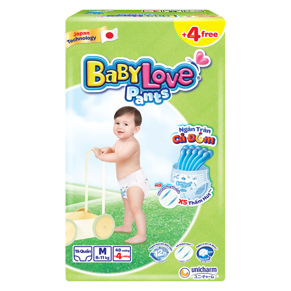 Tã quần BabyLove size M