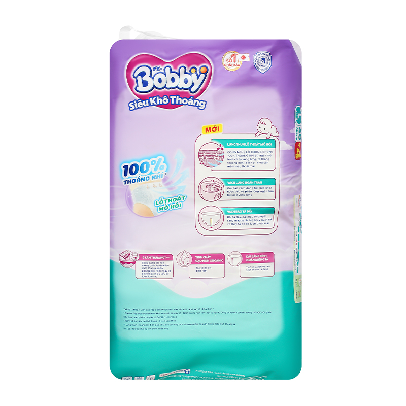 Tã quần Bobby size M 42 miếng (6 - 11 kg) 5