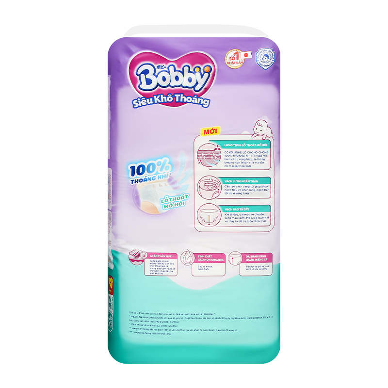 Tã quần Bobby size M 42 miếng (6 - 11 kg) 20