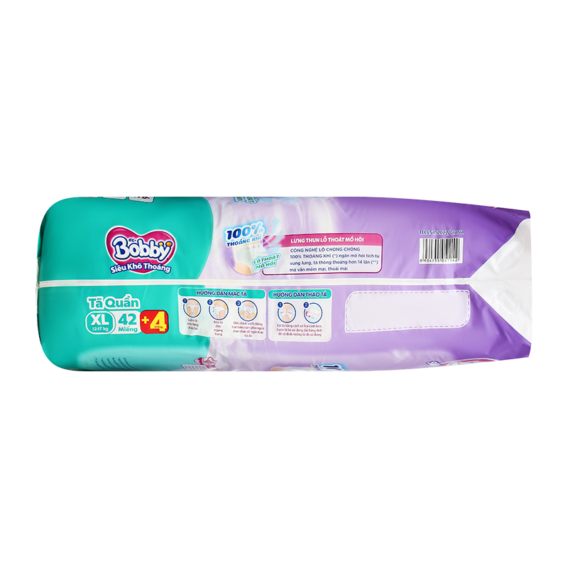 Tã quần Bobby size M 42 miếng (6 - 11 kg) 22