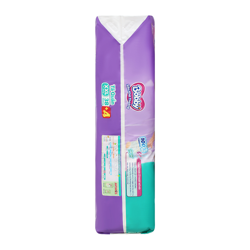 Tã quần Bobby size XXL 38 miếng (15 - 25 kg) - Giao bao bì ngẫu nhiên 6