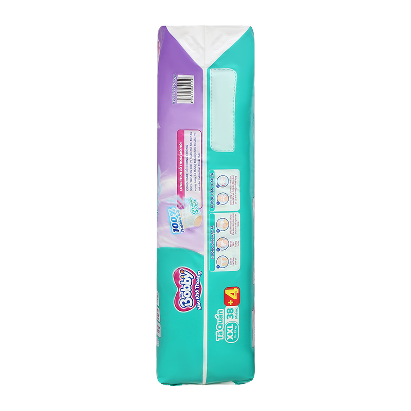 Tã quần Bobby size XXL 38 miếng (15 - 25 kg) - Giao bao bì ngẫu nhiên 5