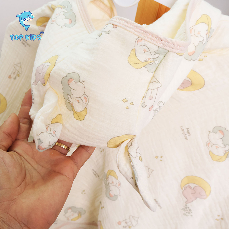 Áo choàng TOP KIDS 4 lớp 0 - 24 tháng - Mẫu ngẫu nhiên 11
