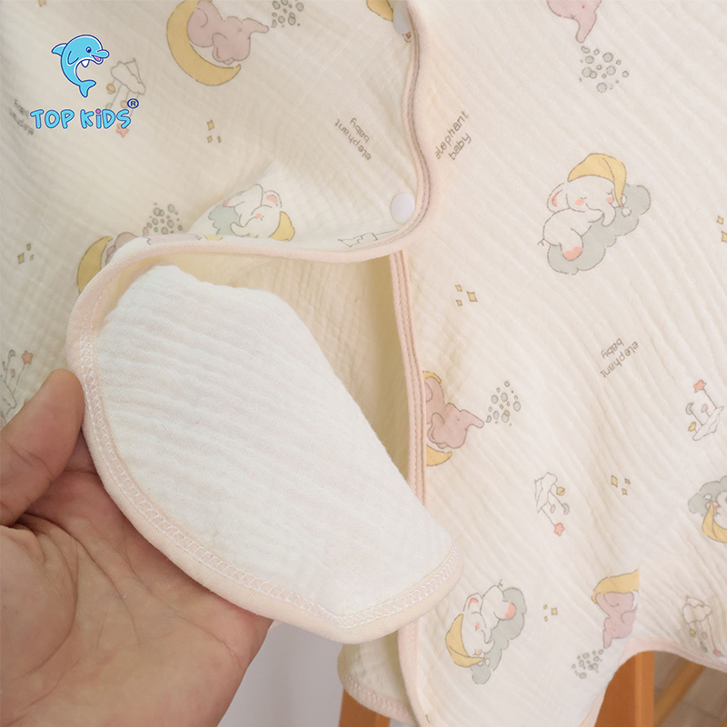 Áo choàng TOP KIDS 4 lớp 0 - 24 tháng - Mẫu ngẫu nhiên 12
