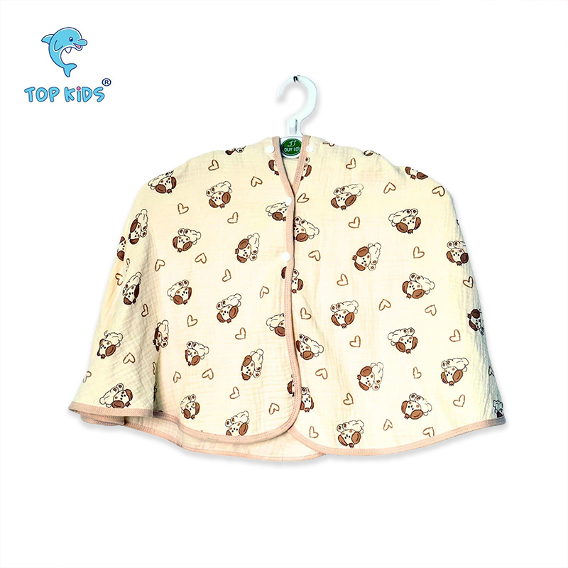 Áo choàng TOP KIDS 4 lớp 0 - 24 tháng - Mẫu ngẫu nhiên 4