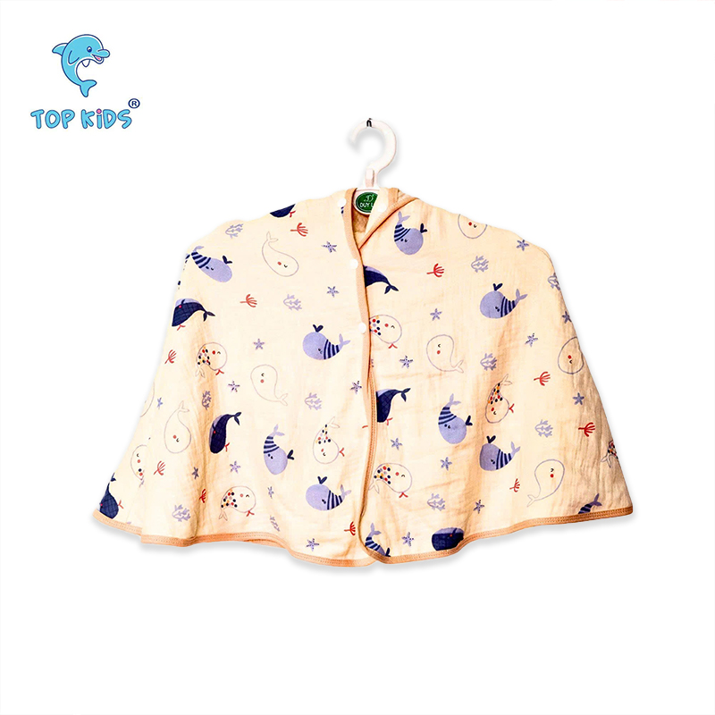 Áo choàng TOP KIDS 4 lớp 0 - 24 tháng - Mẫu ngẫu nhiên 5