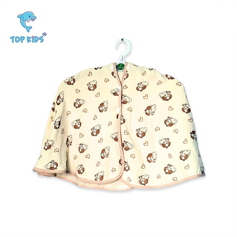 Áo choàng TOP KIDS 4 lớp 0 - 24 tháng - Mẫu ngẫu nhiên 6