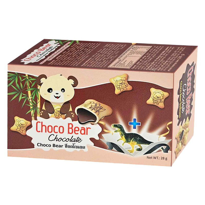 Bánh quy gấu đồ chơi khủng long VFOODS vị socola hộp 28g (từ 2 tuổi) 2