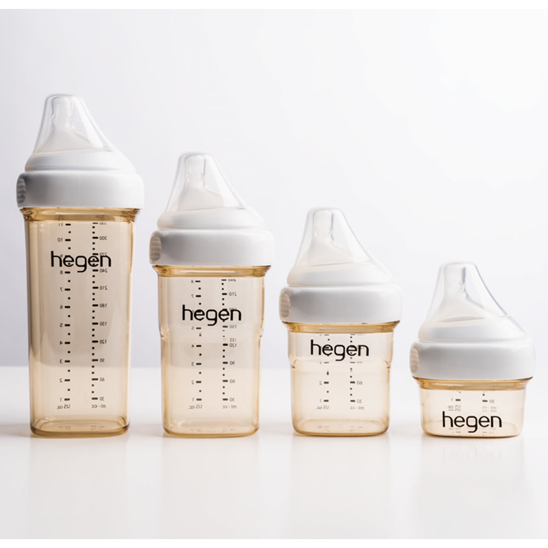 Bình sữa nhựa PPSU Hegen cổ rộng 240 ml (3 – 6 tháng) 38