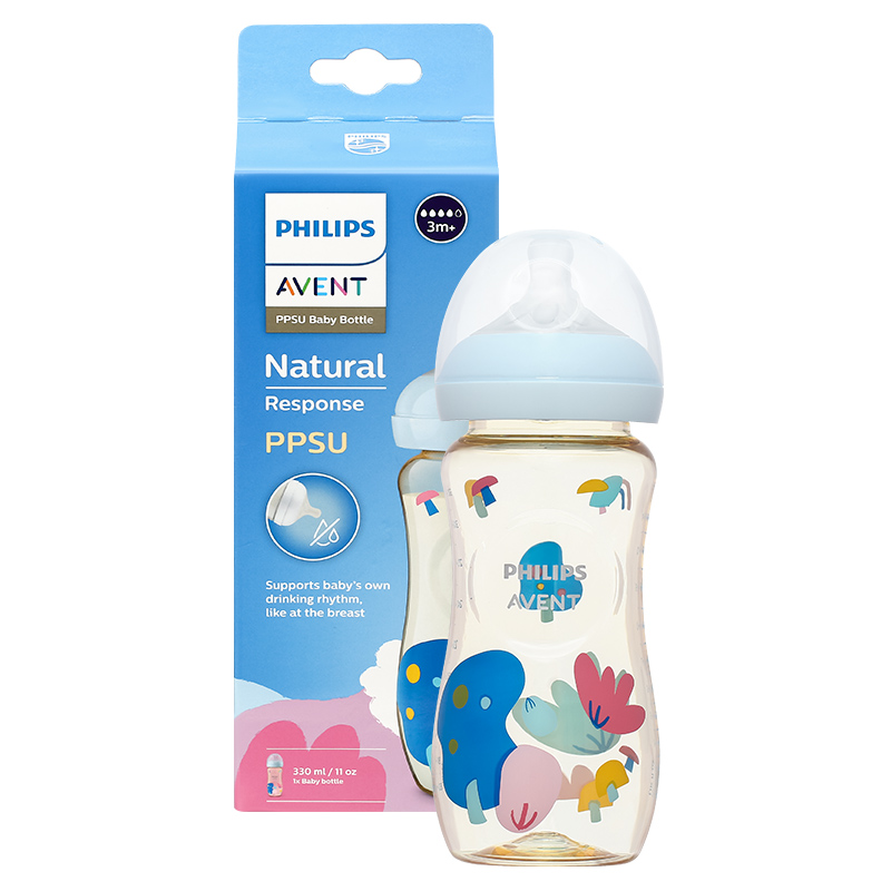 Bình sữa nhựa PPSU Philips Avent SCY940/01 cổ rộng 125 ml (0 - 1 tháng) 36
