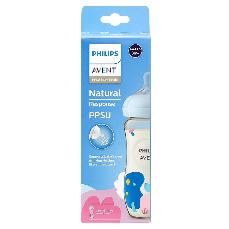 Bình sữa nhựa PPSU Philips Avent SCY940/01 cổ rộng 125 ml (0 - 1 tháng) 37