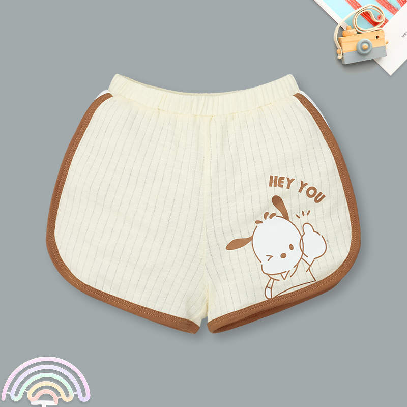 Bộ sát nách bé trai Pony Kids in cún màu vàng 7