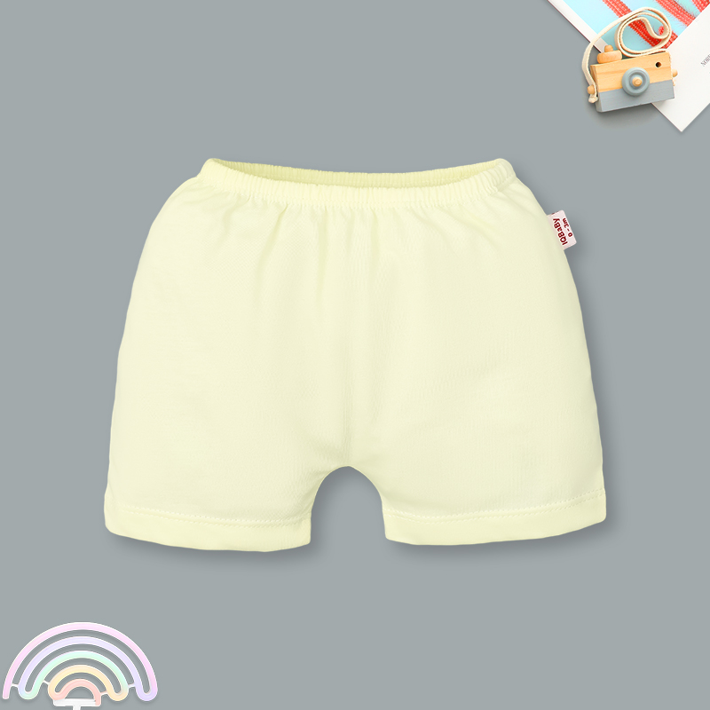 Bộ tay ngắn cài chéo in hình thú IQ Baby màu xanh 21