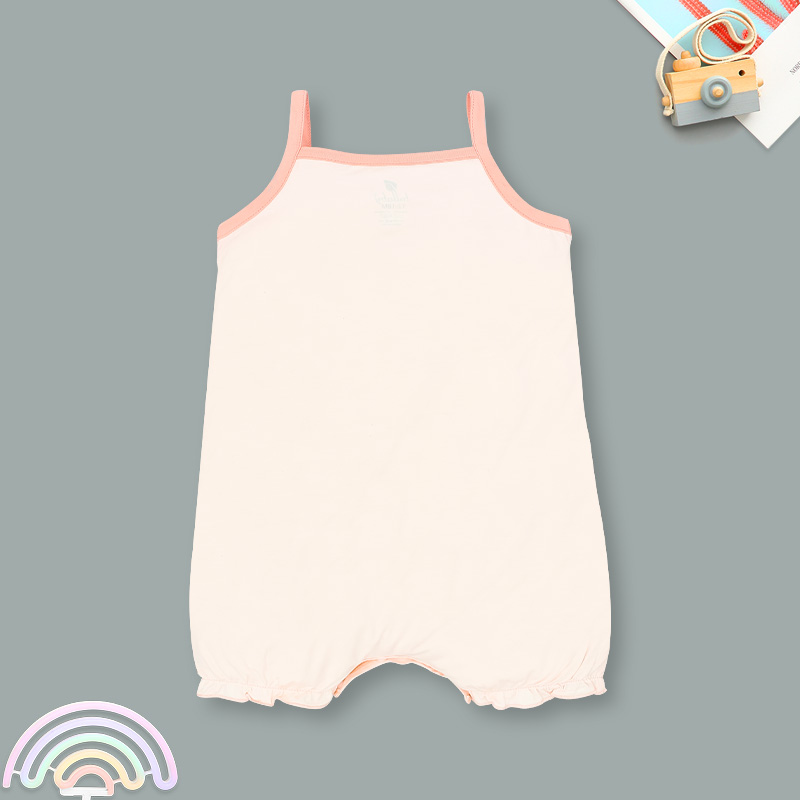 Bodysuit bé gái Lullaby NH417N in thỏ màu kem 2