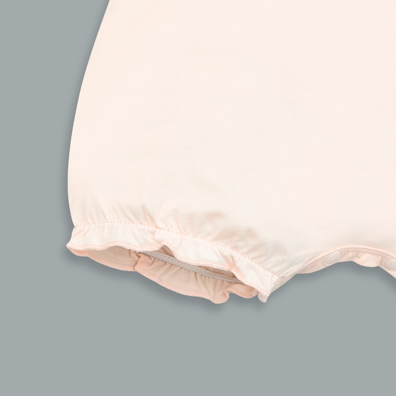 Bodysuit bé gái Lullaby NH417N in thỏ màu kem 5