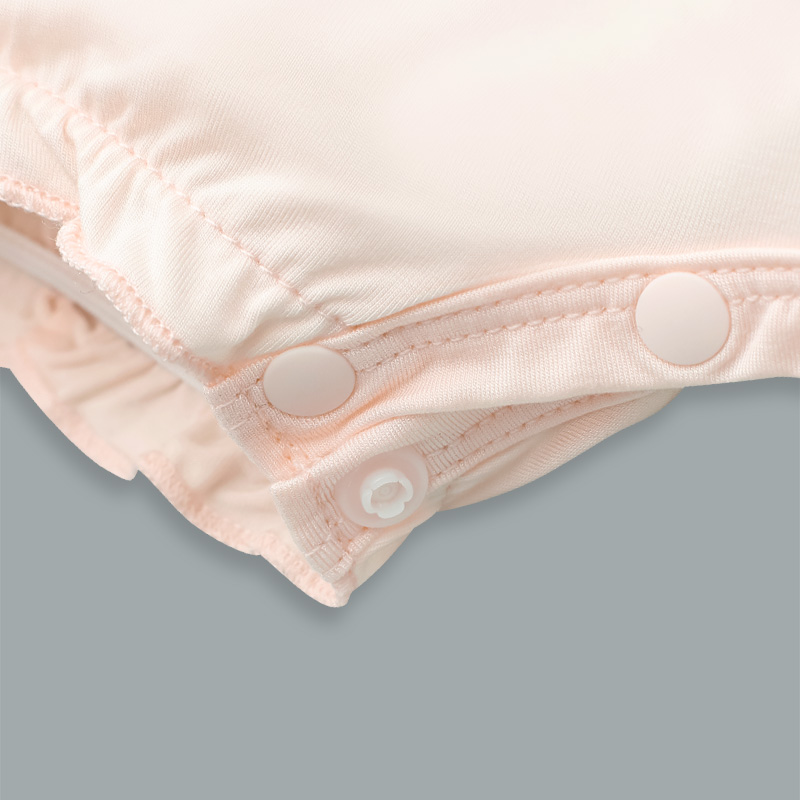 Bodysuit bé gái Lullaby NH417N in thỏ màu kem 6