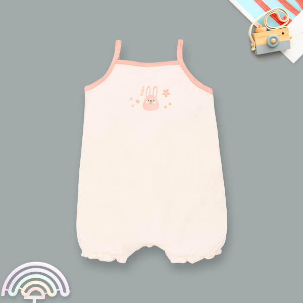 Bodysuit bé gái Lullaby rayon kem