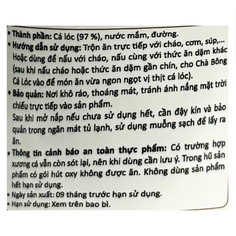 Chà bông cá hồi USFOODY hũ 20g (từ 7 tháng) - Giao bao bì ngẫu nhiên 17