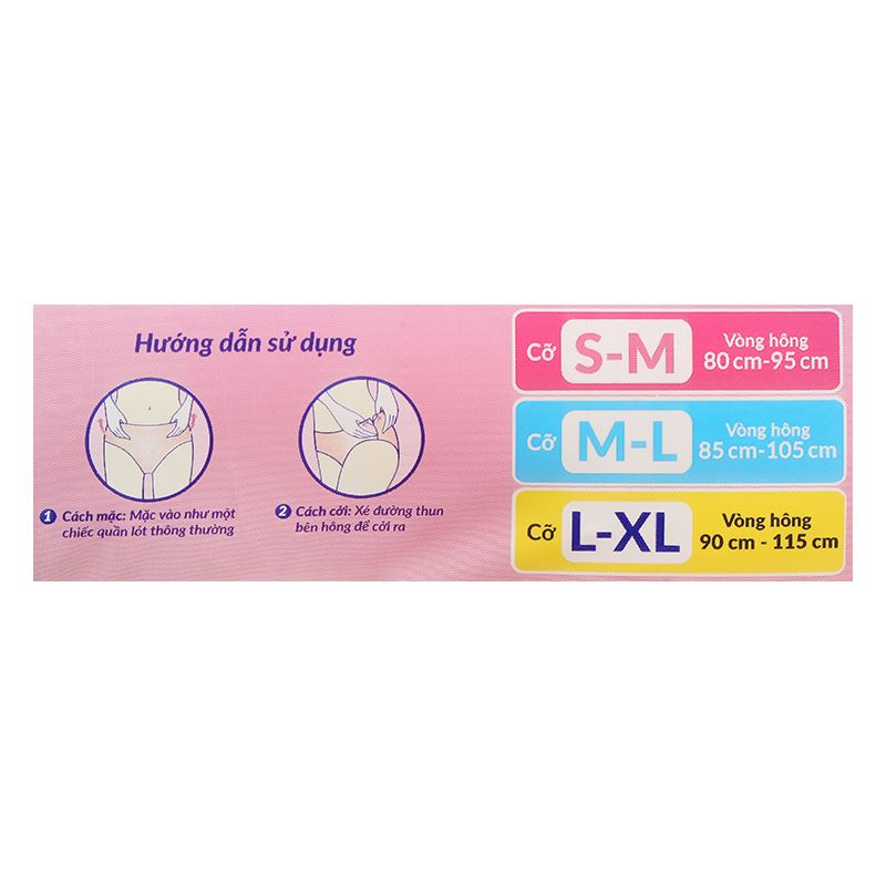 Băng quần ban đêm Diana chống tràn size M-L 5 miếng - Giao bao bì ngẫu nhiên 21