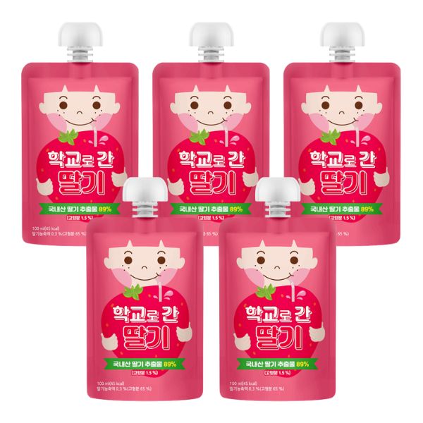 Combo 5 túi nước trái cây Aram Farm (từ 1 tuổi)