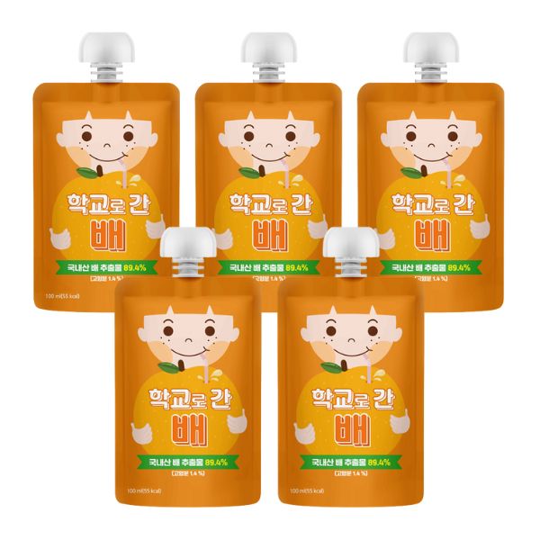 Combo 5 túi nước trái cây Aram Farm (từ 1 tuổi)