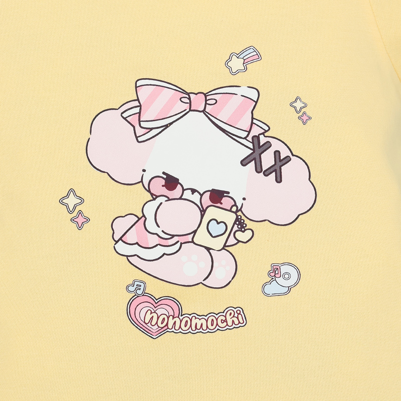 Đầm bé gái Pony Kids đuôi cá in cún màu vàng 6