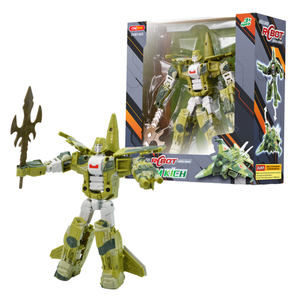 Đồ chơi mô hình robot biến hình máy bay tiêm kích CRESTA DK81402