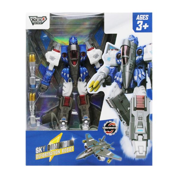 Đồ chơi robot biến hình phi cơ Vecto VT698B14/BL
