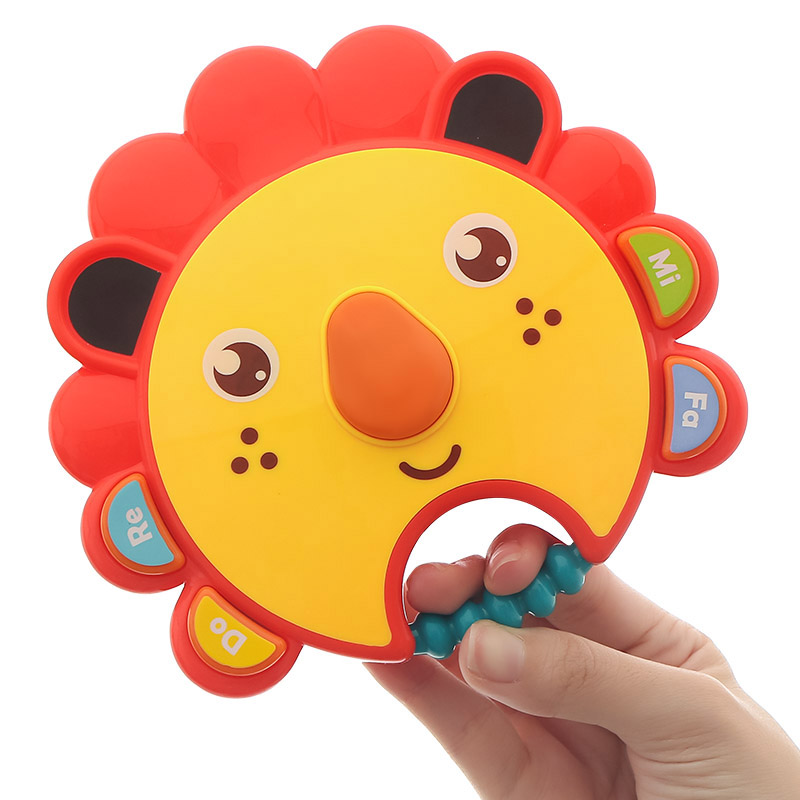 Đồ chơi trống cầm tay sư tử Huanger 3LHE0534 12