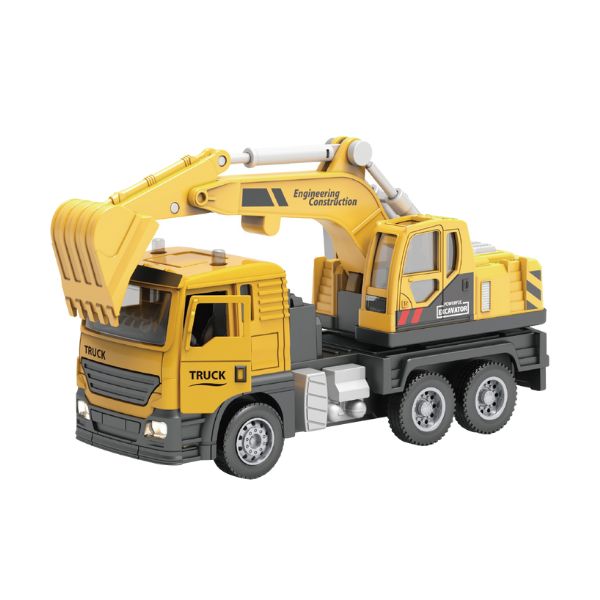 Đồ chơi mô hình xe xúc đất có đèn và âm thanh Vecto VT32K