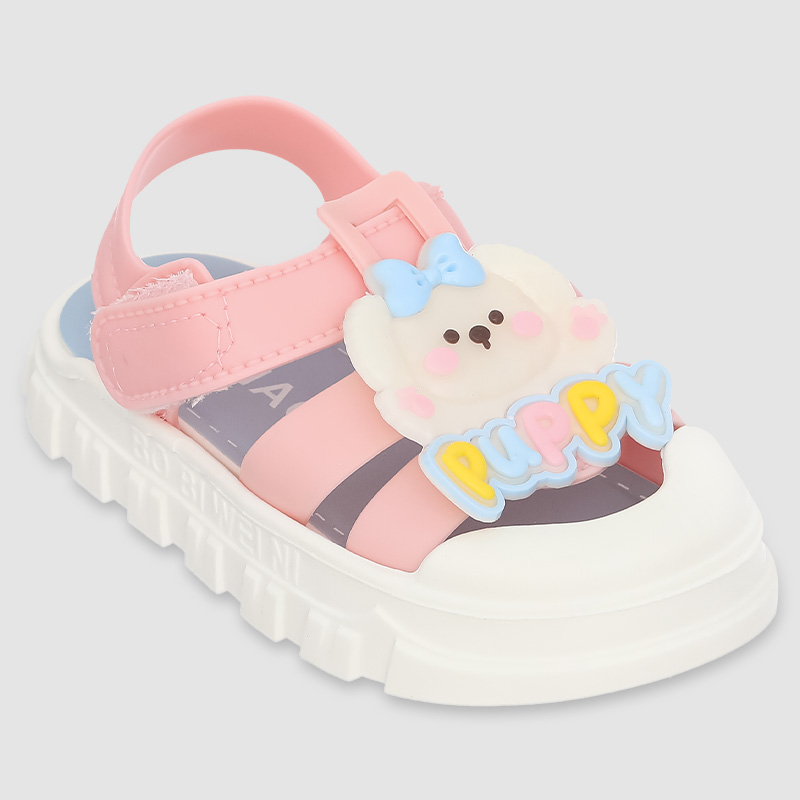 Giày sandal cho bé Á Châu Avakids AC75 màu hồng 3