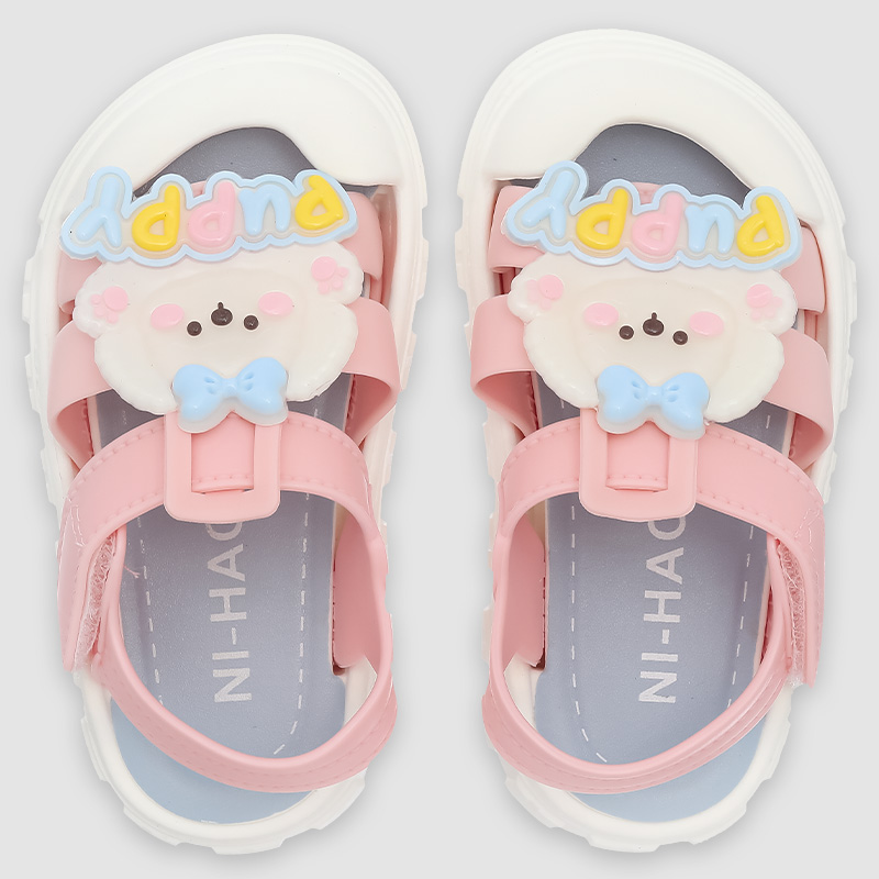 Giày sandal cho bé Á Châu Avakids AC75 màu hồng 8