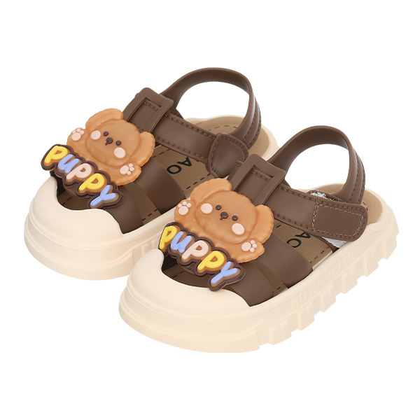 Giày sandal cho bé Á Châu Avakids AC75 màu nâu