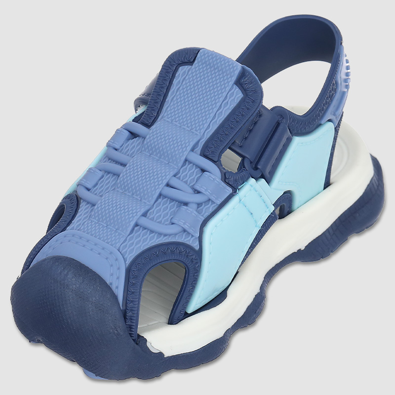 Giày sandal cho bé Á Châu Avakids AC77 màu xanh dương 3